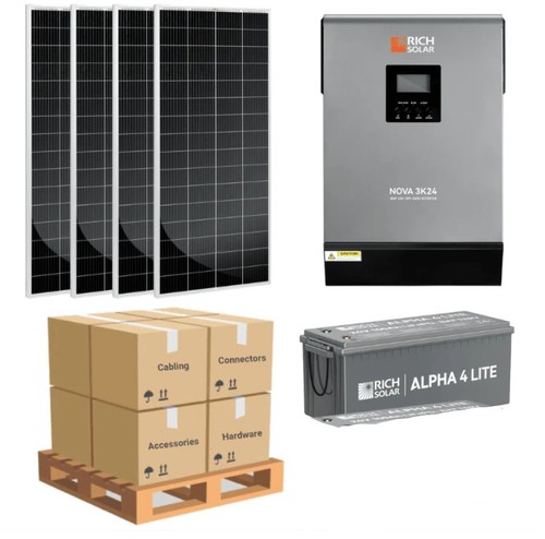 Complete off grid solar - complete,